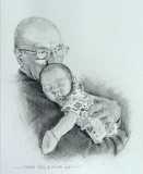 grandfather-graphite-drawing